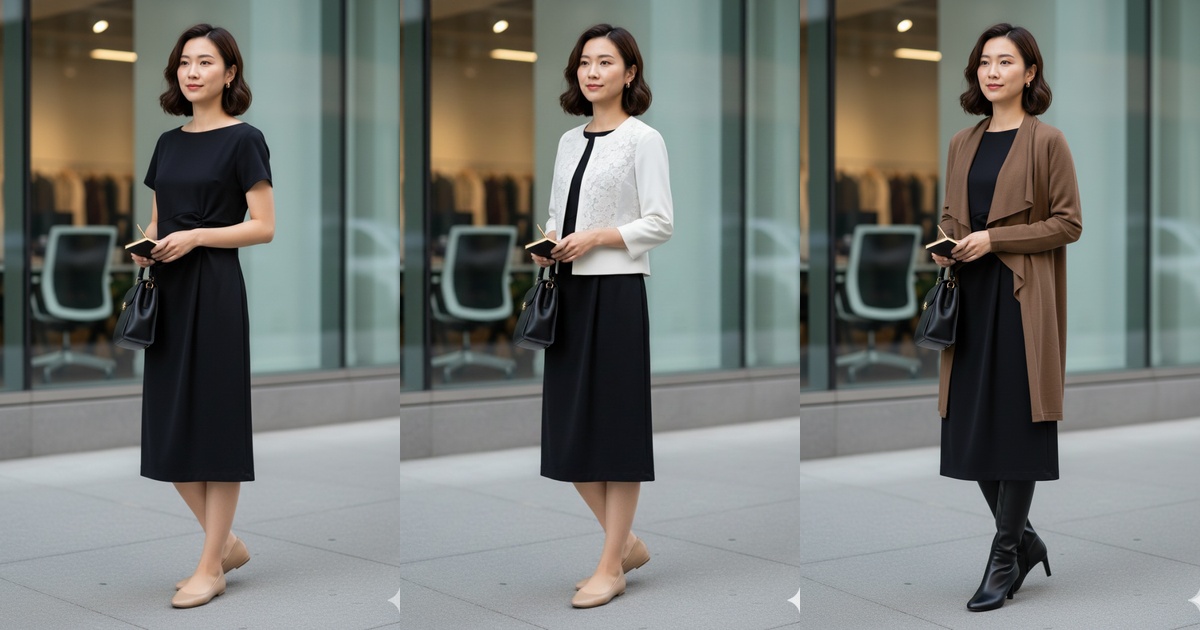 腰際抽皺洋裝穿搭